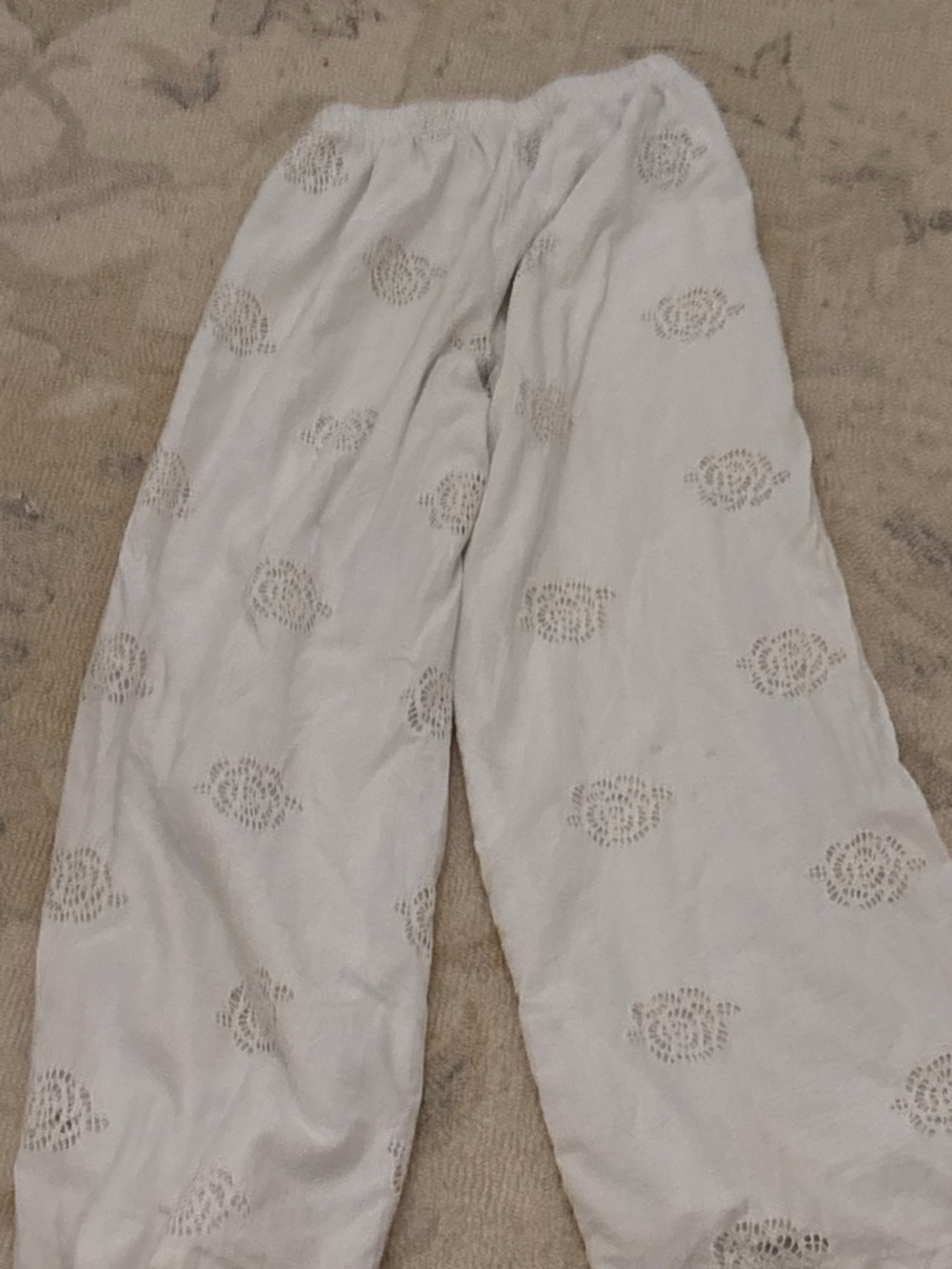 wild fable White Eyelet Jogger Pants